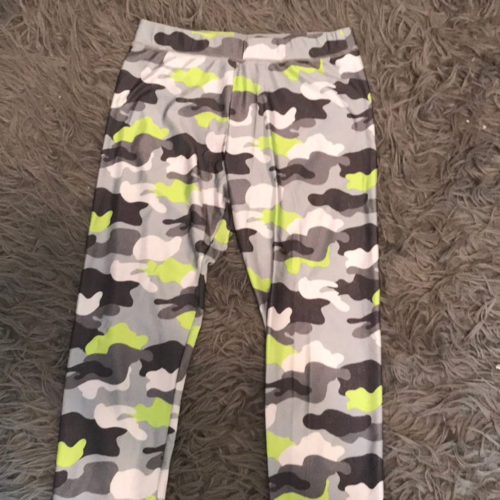 Camo justice leggings